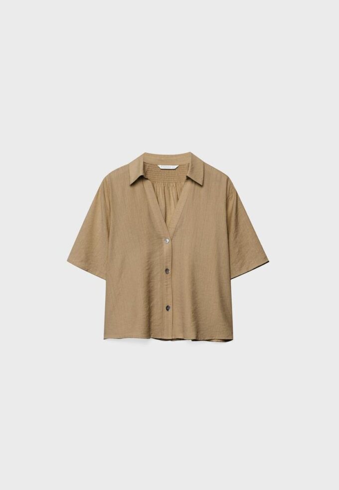 Volná košile s knoflíky