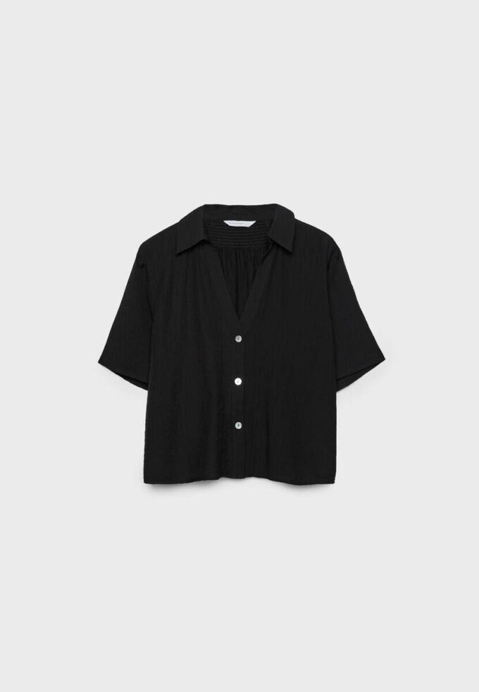 Volná košile s knoflíky