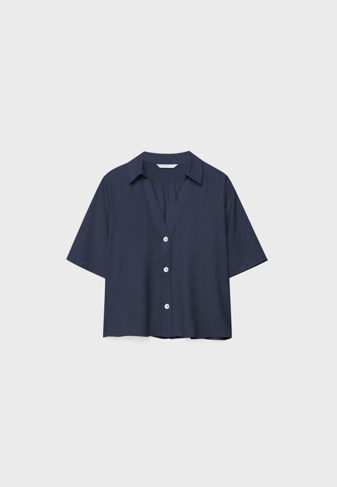 Volná košile s knoflíky