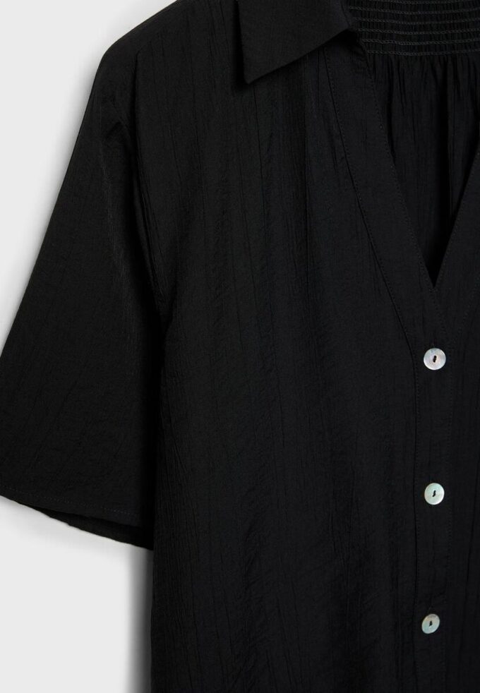 Volná košile s knoflíky