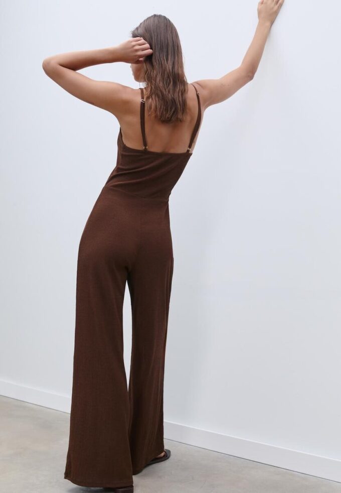 Volný kombinéza s ramínky