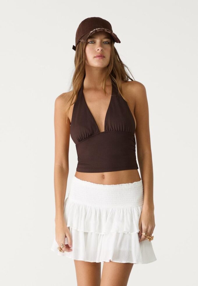 Volánková mini Skort