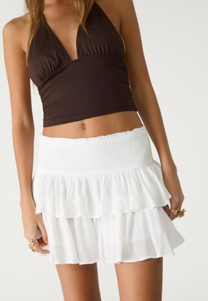 Volánková mini Skort