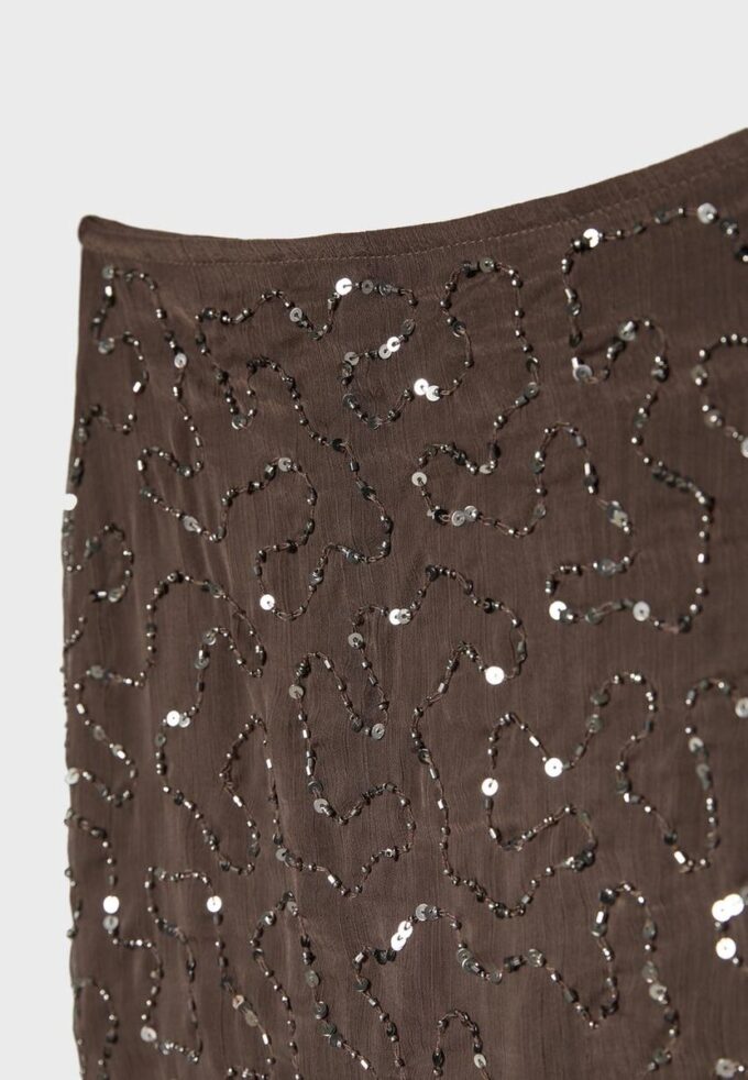 Vyšívaná mini Skort