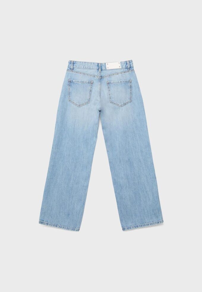 Wide Leg džíny s cvočky