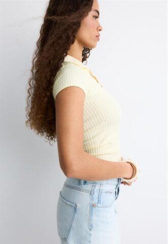 Základní bezešvé polo tričko