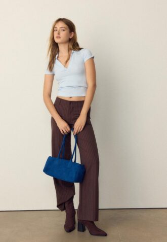 Základní bezešvé polo tričko