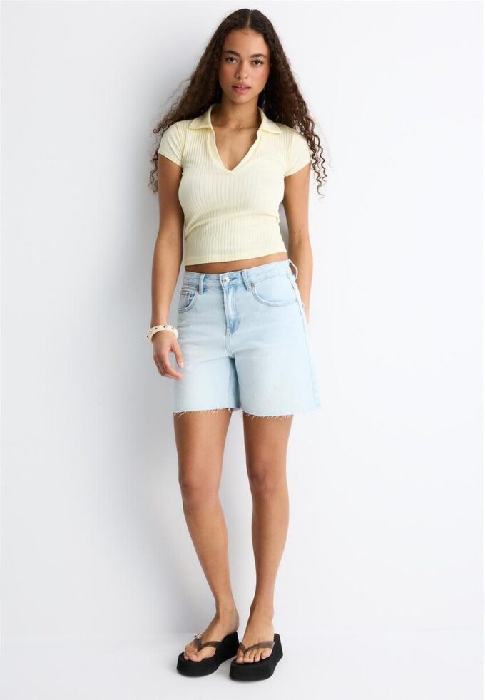 Základní bezešvé polo tričko