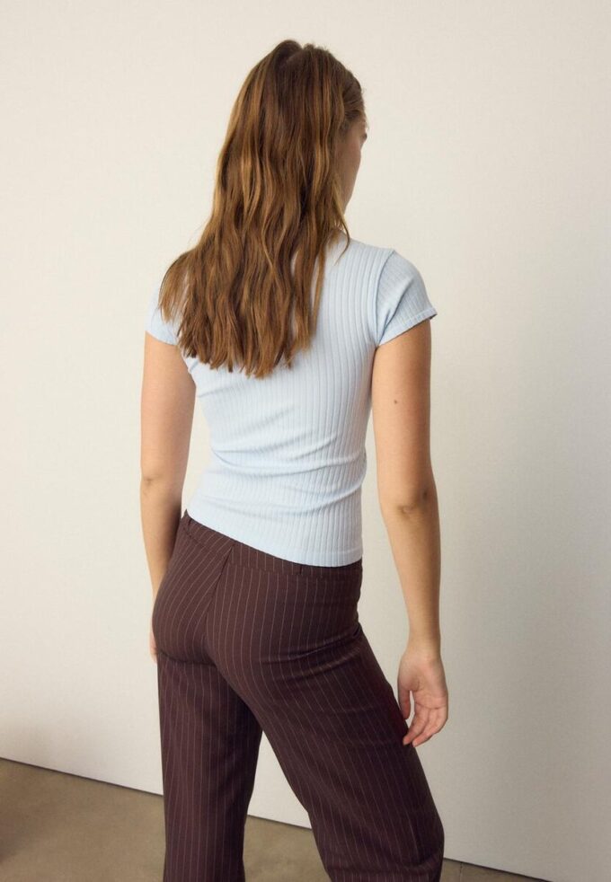 Základní bezešvé polo tričko