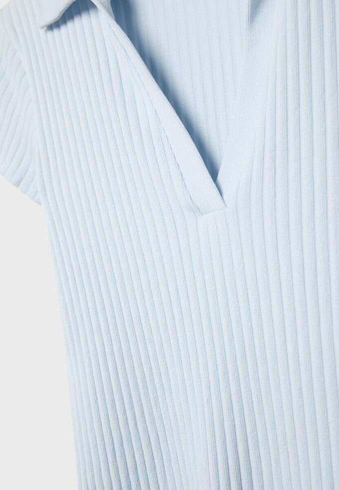 Základní bezešvé polo tričko