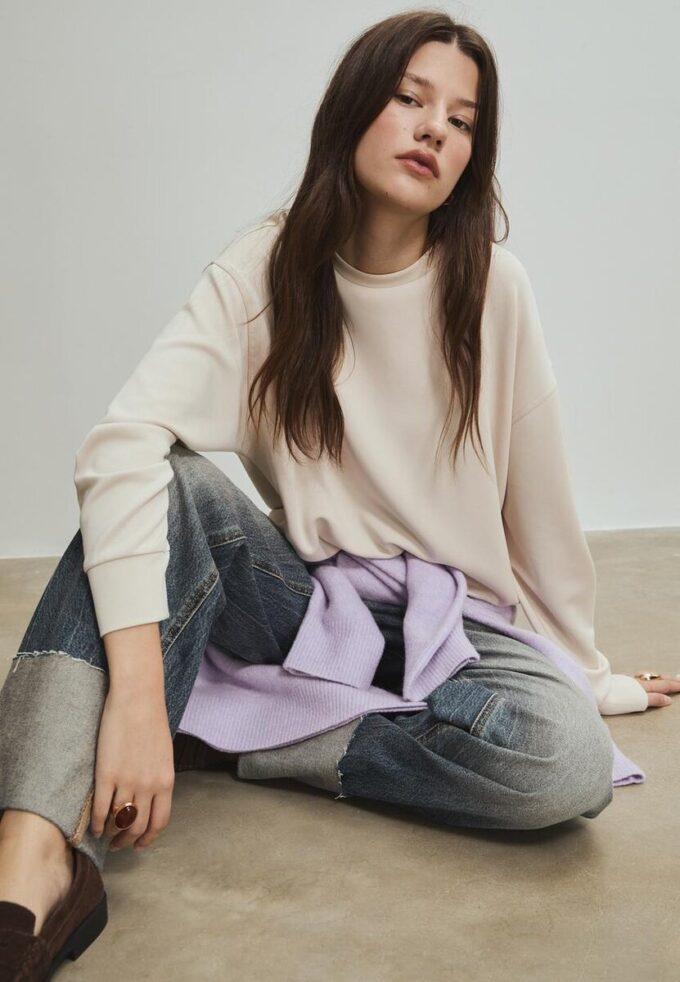 Základní mikina Jemné na dotek Základní mikina Jemné na dotek