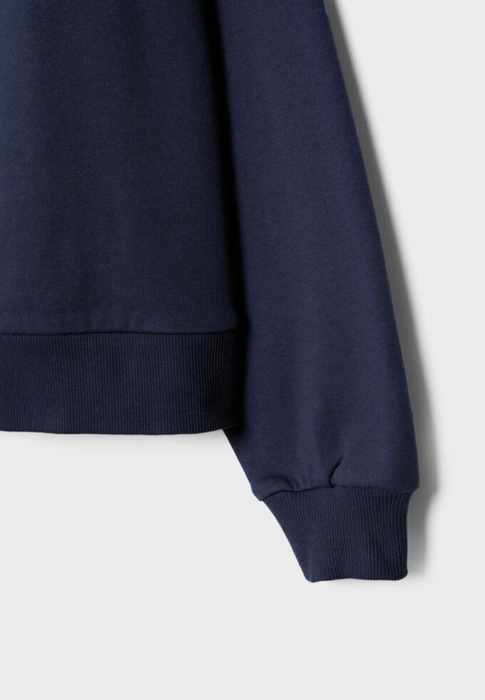 Základní mikina s odhalenými rameny