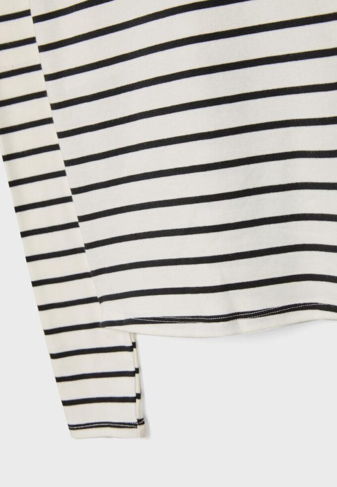 Základní pruhované tričko s dlouhým rukávem