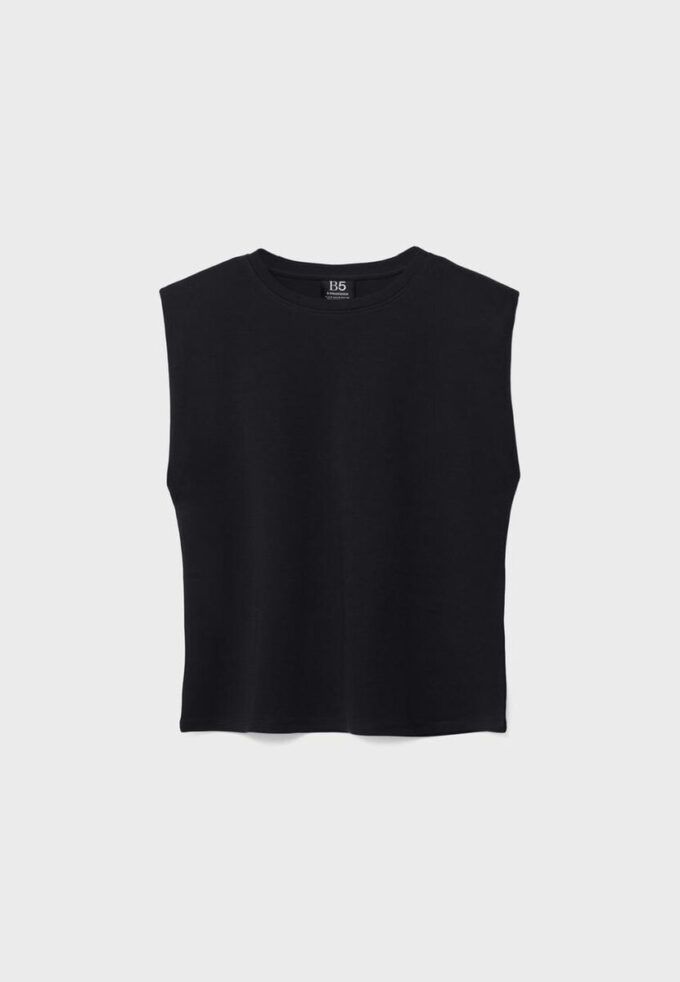 Základní tričko s vyztuženými rameny Základní tričko s vyztuženými rameny