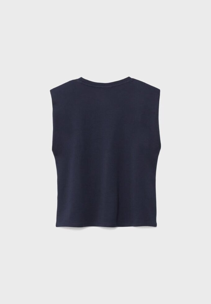 Základní tričko s vyztuženými rameny Základní tričko s vyztuženými rameny